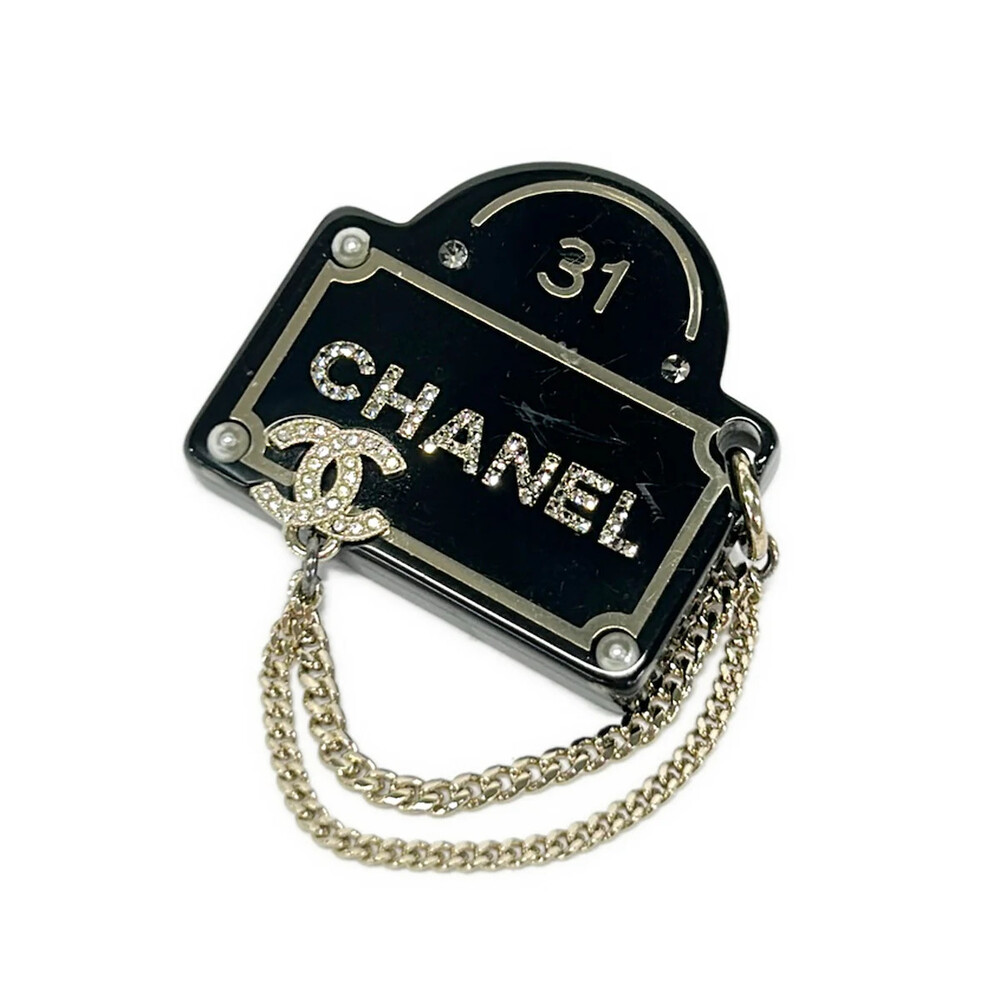 Chanel Black Gold Clear Plastic #360620C79B